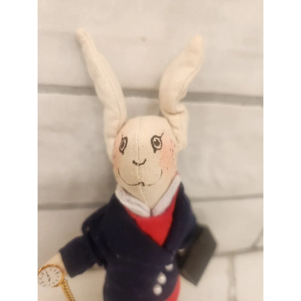 Gladys Bloat Style Rabbit With Briefcase And Watch‎ Alice In Wonderland Ornament